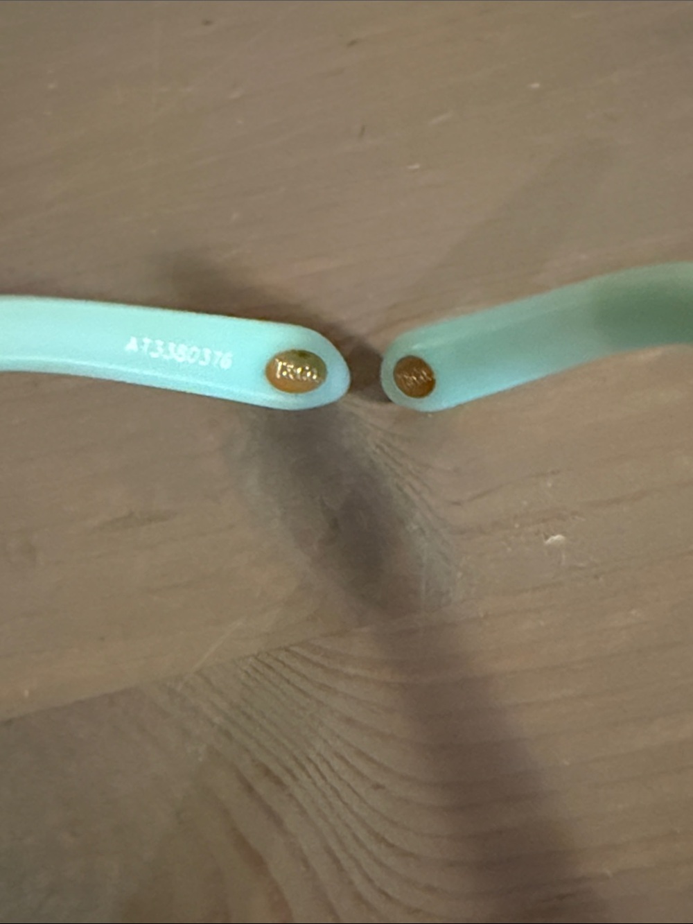 Tiffany and Co. Eye Glasses with Gold Toned X Detail - Picture 7 of 11